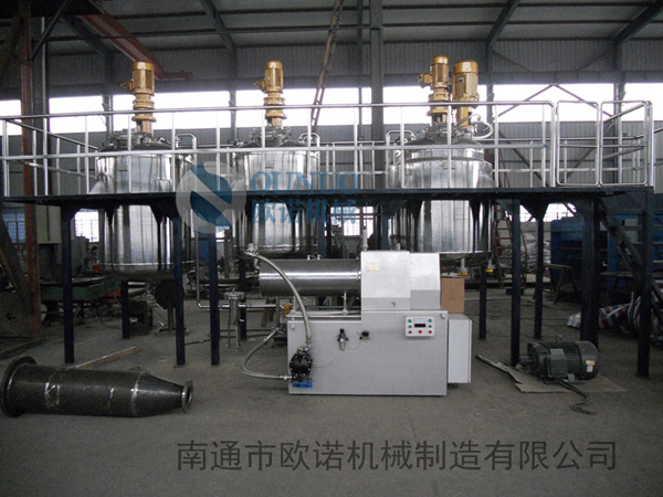 農藥懸浮劑成套設備(圖1) 農藥懸浮劑成套設備